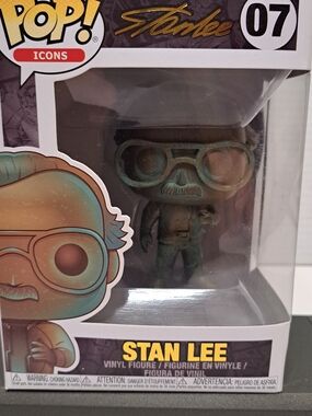 Funko Pop! Vinyl: Stan Lee (Patina) #7 Marvel Comics Legend